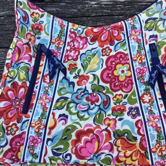 Vera Bradley Hope Garden Hobo Shoulder Bag/Purse - Picture 2 of 6